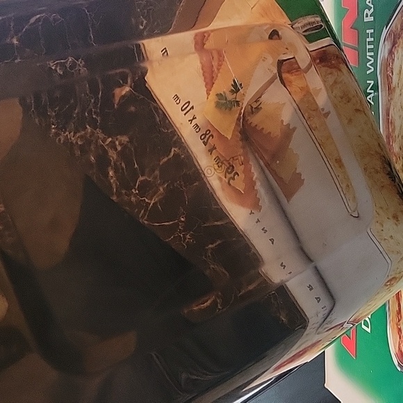 lagostina deep lasagna roasting pan with rack 39cmx28cmx10cm - Picture 12 of 13